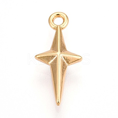 Brass Pendants KK-T075-34G-1