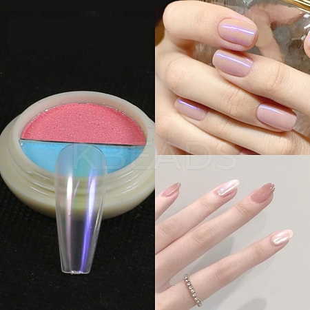 Solid State Two-Tone Color Nail Art Powder MRMJ-T067-12F-1