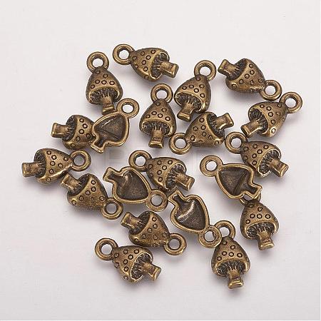 Tibetan Style Alloy Pendants TIBEP-0368-AB-FF-1
