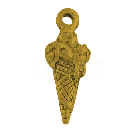 Tibetan Style Alloy Ice Cream Pendants TIBEP-23696-AG-RS-1