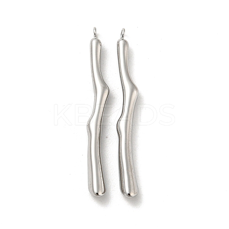 Non-Tarnish 304 Stainless Steel Pendants LS-STAS-L022-211P-1