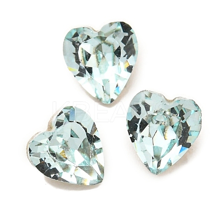 Glass Rhinestone Cabochons RGLA-L029-16B-263-1