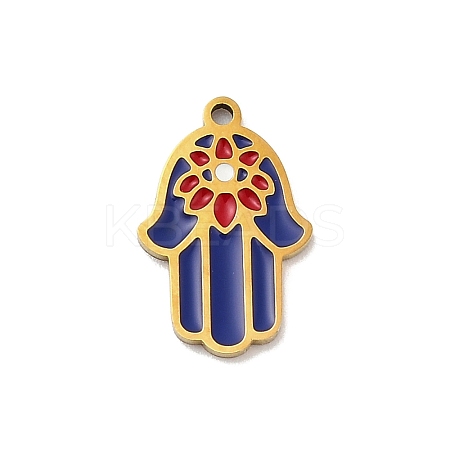 304 Stainless Steel Pendants Ion Plating(IP) STAS-A122-01G-01-1