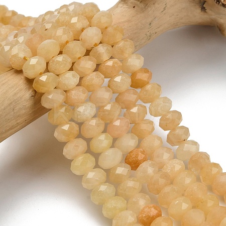 Natural Topaz Jade Beads Strands G-Z111-A06-02-1