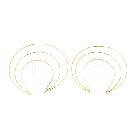 Iron Hair Band Findings IFIN-D087-05G-1