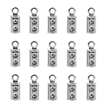 Tarnish Resistant 304 Stainless Steel Folding Crimp Ends LS-X-STAS-R065-36-1