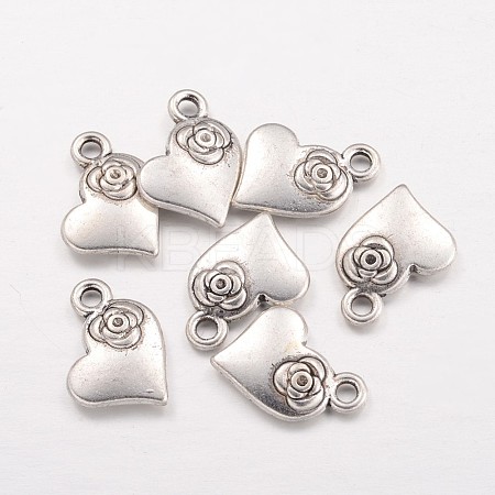Tibetan Style Alloy Charms Pendants LS-TIBEP-A124433-AS-FF-1