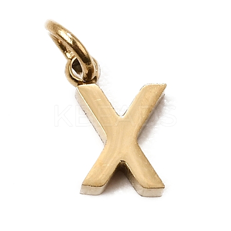304 Stainless Steel Charms SA-CBABF3F-01G-X-1