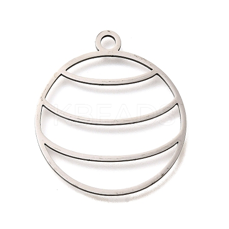 201 Stainless Steel Pendants STAS-B083-21P-1