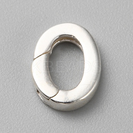 925 Sterling Silver Spring Gate Rings STER-WH0015-04S-1