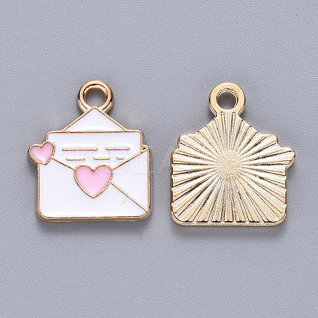 20Pcs Alloy Enamel Pendants ENAM-FP0002-03-1
