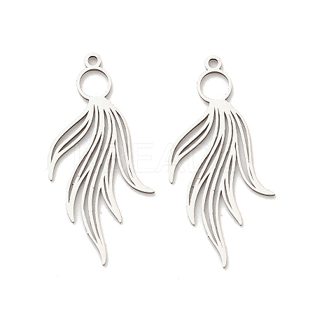 201 Stainless Steel Pendants STAS-Z162-07P-1