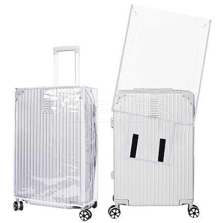Transparent PVC Luggage Cover AJEW-WH20080-52L-1