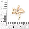 Brass Micro Pave Cubic Zirconia Pendants LS-KK-U051-03G-3