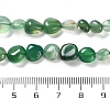 Natural Green Onyx Agate(Dyed & Heated) Beads Strands G-P497-01C-30-5