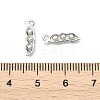 SHEGRACE Brass Pea Charms XGR0166P-102P-3