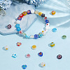 120Pcs 5 Styles Handmade Millefiori Glass Bead Strands LAMP-AR0001-33-4