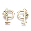 Brass Pendants KK-Q768-001G-P-2