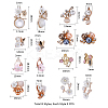 Alloy Cabochons PALLOY-PH0005-70-5