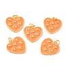 Real 18K Gold Plated Brass Pendants KK-L206-012G-10-1