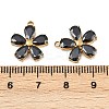 304 Stainless Steel Micro Pave Cubic Zirconia Pendants STAS-I352-07G-A02-4
