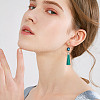 72Pcs 12 Colors Flocking Faux Suede Tassel Pendants Decorations FIND-GO0001-83-6