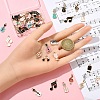 40Pcs 20 Styles Alloy Enamel Pendants ENAM-YW0005-94-5