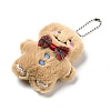Christmas Theme Cloth Plush Doll Pendant Decorations HJEW-D030-01B-2