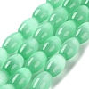 Macaron Color Natural Selenite Beads Strands G-B102-A01-08-1
