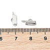 SHEGRACE Brass Slide On End Clasp Tubes XGRQ1R087-355P-3