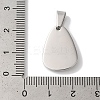 Non-Tarnish 304 Stainless Steel Pendants STAS-Z075-21P-3
