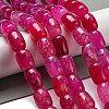 Natural Dragon Veins Agate Beads Strands G-A223-D11-01F-1