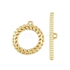 Brass Toggle Clasps KK-G548-34A-G-2