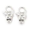 Brass Lobster Claw Clasps KK-R216-18B-S-1