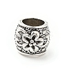 Tibetan Style Alloy European Beads PALLOY-P293-111AS-1