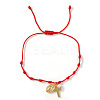 Imitatiom Pearl & Brass Charm Bracelets OQ8037-1-1