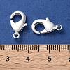 Rack Plating Brass Lobster Claw Clasps KK-F090-27S-03-3