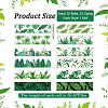 12 Rolls Leaf Theme Adhesive Paper Tapes DIY-WH20009-47A-2