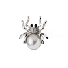 Alloy Rhinestone Brooch Pins PW-WG3D45E-02-1
