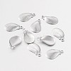 Shell 316 Surgical Stainless Steel Filigree Charms X-STAS-M258-13-1