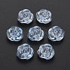 Transparent Baking Paint Glass Beads X-GLAA-S190-022-A03-5