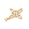 Rack Plating Brass Enamel Pendants KK-O142-18G-02-3