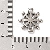 Retro 304 Stainless Steel Helm Links STAS-L274-012AS-01-3