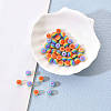 50Pcs Transparent Stripe Resin Beads RESI-YW0001-02C-7