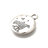Tibetan Style Alloy Pendants PALLOY-D291-16AS-2