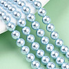Baking Paint Pearlized Glass Pearl Bead Strands HY-N002-6mm-A05-1