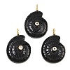 Natural Obsidian Pendants G-H353-02G-06-1