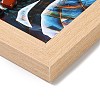 Yoga Gemstone Chakra Picture Frame Stand DJEW-F021-05G-3