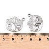 304 Stainless Steel Pendants STAS-L022-574P-3