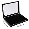Rectangle PU Leather Covered with Plastic Jewelry Presentation Boxes CON-WH0089-21A-2
